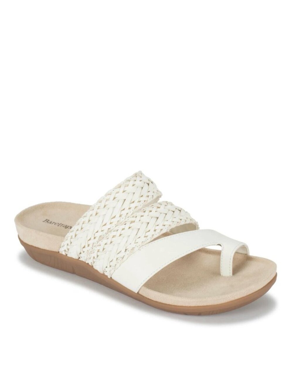 Baretraps Jonelle Slide Sandal White Size 8 New MSRP $59